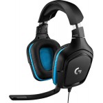 Austiņas ar mikrofonu LOGITECH G432, melnas